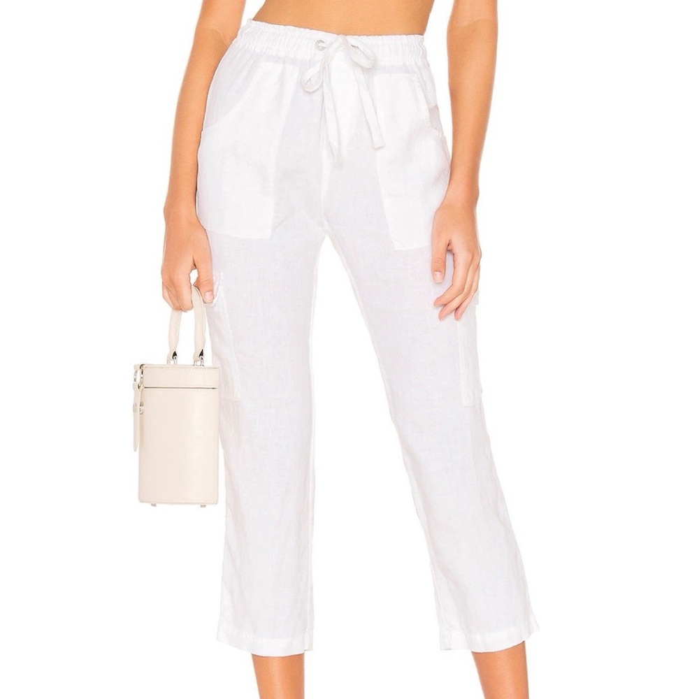 Sanctuary ankle linen cargo pants